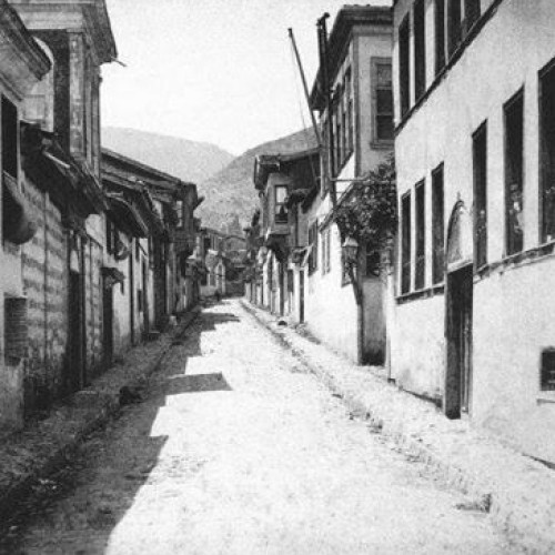 Eski Bursa Resimleri Maksem Caddesi