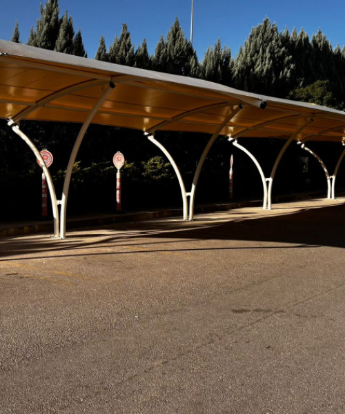 İBA KİMYA İDARİ BİNA OTOPARK GÖLGELENDİRME SİSTEM ANKARA